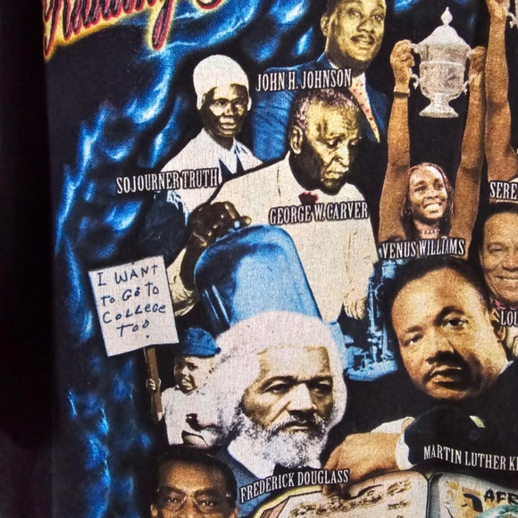 BLACK HISTORY 2001 T-Shirt  *ULTRA RARE - NWOT* - Picture 13 of 15